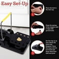 thumbnail image 6 of Large Rat Trap – Heavy Duty, Extra Strong, Reusable Snap Trap, 12 Pack, for Home, Garage, Attic – TwinTech, 6 of 7