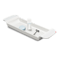 thumbnail image 3 of madesmart Expandable Bath Tray for Bathtubs, Multifunctional Bathroom Organizer, BPA-Free, White, 3 of 5