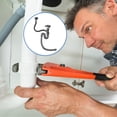 thumbnail image 3 of FOMIYES 1 De Desagüe Para Lavabo Con Tubo Extensible De Y Manguera Flexible Gris, 3 of 7