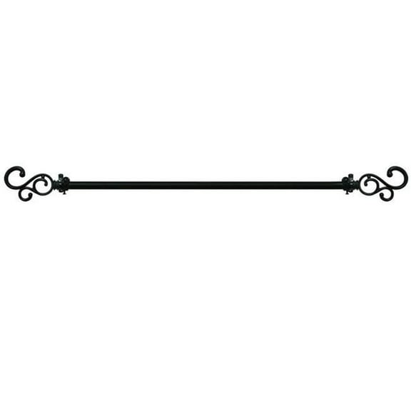 Buono II Decorative Rod And Finial Medley, 66 x 120 in.