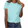 thumbnail image 3 of Bvxeep Women's Casual Solid Color Top, 3 of 6