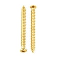 thumbnail image 4 of Musiclily Basic Metric Thread M3x32mm Countersunk P90 Style Pickup Mounting Screws, Gold (Set of 20), 4 of 5