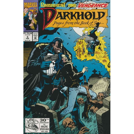 Darkhold #5 VF ; Marvel Comic Book
