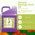 thumbnail image 7 of SVA Moringa Seed Oil Organic - 32 Fl Oz – 100% Natural Cold Pressed Moringa Oil - for Face, Skin Care, Hair Care, Scalp Massage & Body Massage – Carrier Oil with Dropper, 7 of 7