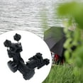 thumbnail image 6 of Fishing Chair Umbrella Stand, Adjustable Chair Umbrella Holder Clamp Fixed Beach Fishing Chair Clamp Stand Bracket Support for Outdoor Fishing Camping, 6 of 9