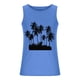 thumbnail image 4 of Camisetas de Tanque de los Hombres Tanque de los Hombres Incolor Gradiente de Impresión Cuello Redondo Correa Delgada Fuga Atrás Regular Casual Deportes Blusas de Tanque, 4 of 5