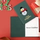 thumbnail image 1 of Adornos navideños, tarjetas de felicitación navideñas vintage de papel perlado, bendición tridimensional, tarjeta de bendición navideña de Acción de Gracias con sobre, tarjetas de felicitación de pape, 1 of 6