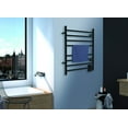 thumbnail image 6 of Kingston Brass TWW3624MB Templeton Wall Mount Hardwired or Plug-In Towel Warmer, Matte Black, 6 of 9