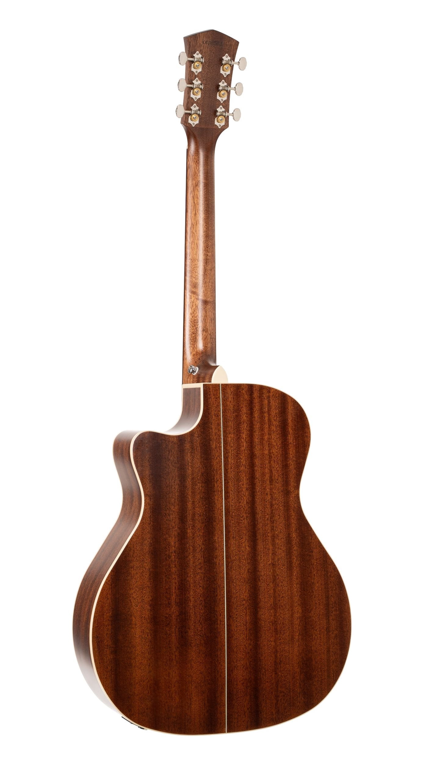 Cort Essence Series ES-GA4 Grand Auditorium Cutaway Acoustic Electric Guitar, Natural Semi Gloss (GA4NSG)