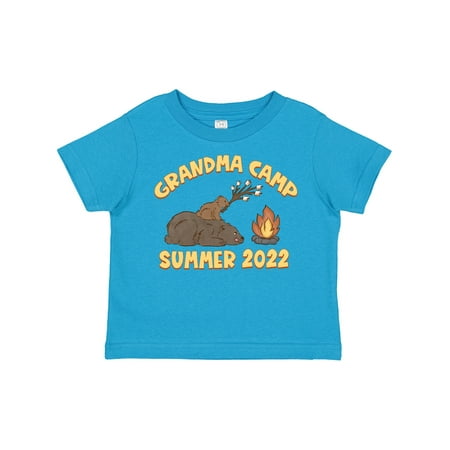 

Inktastic Grandma Camp Summer 2022 Gift Toddler Boy or Toddler Girl T-Shirt