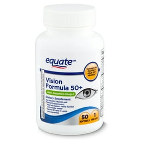 Equate Vision Formula 50+ Dietary Supplement, 50 count