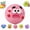 Pink, variant on New Smushers Squishy, Curiosities Dog Face Swap Squishy, Soft Moldable Cute Slow Rise Squeeze Ball, Relaxing Sensory Fidget Fun Desk Accessory for Adults