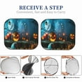 thumbnail image 6 of Sikiie Spooky Halloween Print Foldable Car Windshield Sun Visor, Car Window Sunshade Suitable for Sedan, SUV and Truck Car Accessories-Medium, 6 of 6