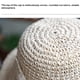 thumbnail image 5 of Qarigey Lady Summer Sombrero de paja Bowknot Floppy Wide Brim Sun Hats Playa Deporte Ahuecado Plegable De moda para damas adultas Sombreros Naranja M (56-58 cm), 5 of 6