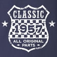 thumbnail image 3 of CafePress - Classic 1957 Long Sleeve Dark T Shirt - Long Sleeve Dark T-Shirt, 3 of 4