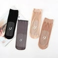 thumbnail image 4 of 10 Pairs Transparent Mid-tube Invisible Socks Non-slip Seamless Thin Short Stockings Shoes Accessories, 4 of 6