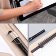 thumbnail image 2 of Maoww File Board Clip With Calculator Leather Business Multifunctional Clip Not Easily Deformed Sales Clip Handheld black, 2 of 6