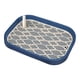 thumbnail image 2 of Herramienta de limpieza para el baño del perro, orinal portátil para cachorros, almohadilla de entrenamiento para exteriores Azul oscuro, 2 of 9