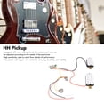 thumbnail image 4 of Pastilla HH, Volumen De Tono Ajustable, Alambre De Cobre, Pastilla De Guitarra Eléctrica HH Precableada De Plástico Para ST, 4 of 7