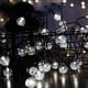 thumbnail image 5 of Cadena de luces solares Dinheiro con bolas de cristal para jardín, patio, fiesta familiar, boda, 5 of 5