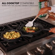 Thyme & Table 12 Smooth Milled Cast Iron Skillet