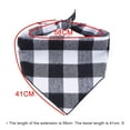 thumbnail image 3 of kladzum Dog Bandana Spring Dog Scarf Puppy Bandana Bib Handkerchief Gift, Pet Print Scarf Plaid Colorful Bib Classic Small Check Scarf, 3 of 3