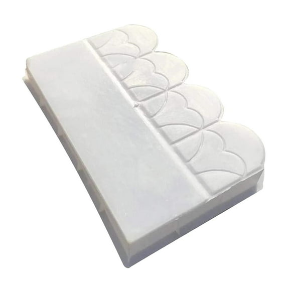 40x25cm Concrete Brick Lawn Garden Building Fence Decor DIY Fish 5cm thickness