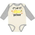 thumbnail image 3 of Inktastic Its My 1st Birthday with Lemons Boys or Girls Long Sleeve Baby Bodysuit, 3 of 5