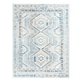 thumbnail image 3 of Unique Loom Charlotte Collection Area Rug - Quail (9' x 12' Rectangle Aqua Blue/Gray), 3 of 7