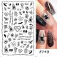 thumbnail image 3 of 3D Halloween Nail Art Anime Joker Spider Snake Sliders Nail Stickers Self Adhesive Decals Girls Kids Party Manicure, 3 of 5