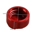 thumbnail image 2 of Radiator Cover coolant Cap Lid For Scrambler 400X 2023 2024 2025 Red, 2 of 12