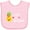 AD-Pink, variant on Inktastic I Love My Grandma with Pineapple Girls Baby Bib