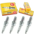 thumbnail image 3 of 4 pc NGK 4563 Standard Spark Plugs for 1765182 22401-Y9066 5060 77 00 855 463 93175880 F5DTC F6DTC F7DTC K20PBR K7TJC Ignition Wire Secondary Fits select: 1991 PEUGEOT 405, 3 of 3