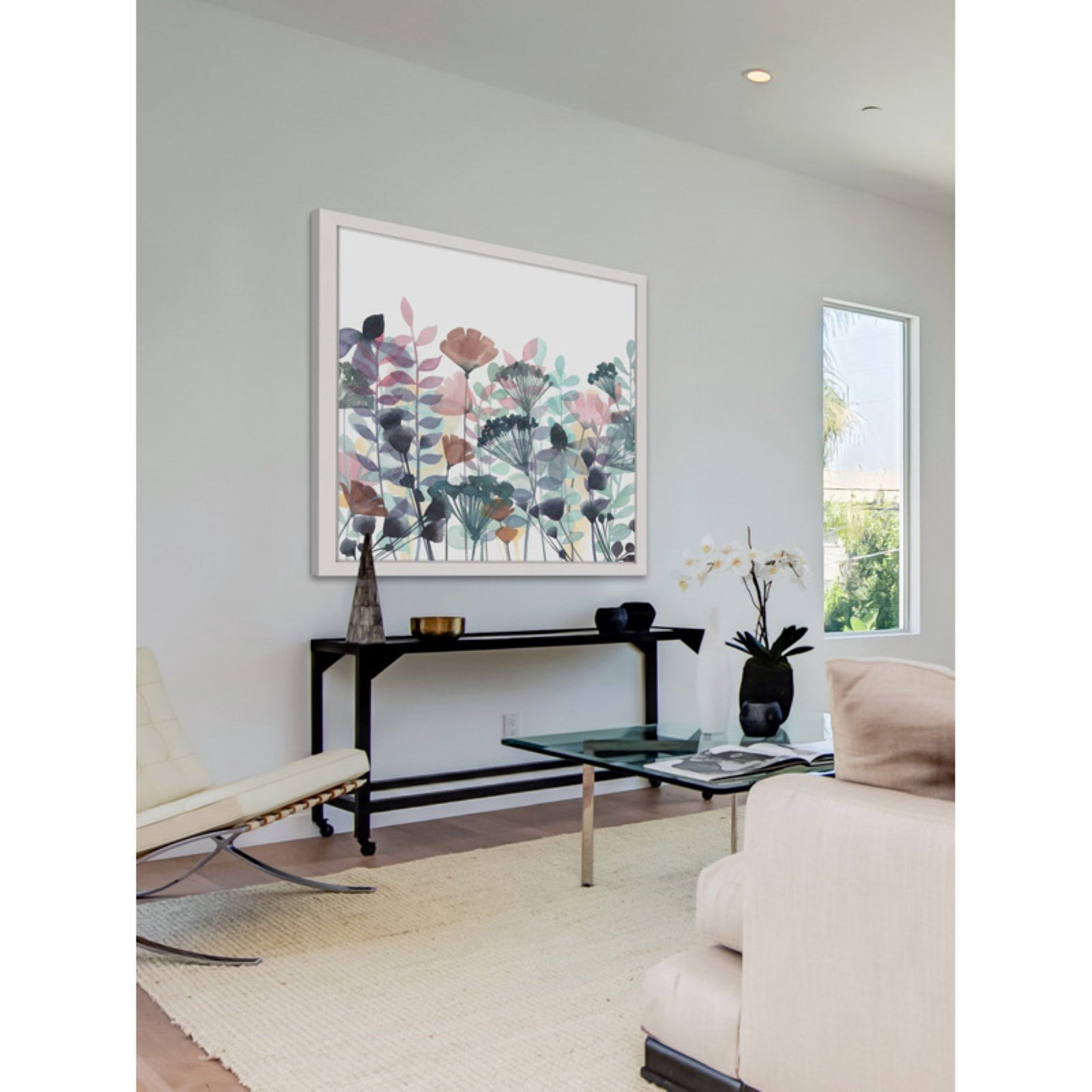 Marmont Hill "Winsome Flora II" Framed Painting Print