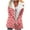 Red, variant on Winter Warm Caots for Womens Fashion Plus Size Zip Up Plaid Printed Fashionable Long Sleeved Pocket Composite Plush Button Coat Gifts for Womens