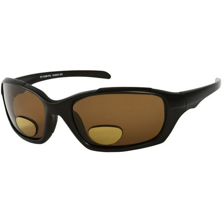 Readers.com The Bridgewater Polarized Bifocal Sun Reader Wraparound Bifocal Reading