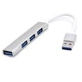 thumbnail image 2 of Baby Rabbit Knights USB 3.0 Hub, Ultradelgado Convertidor 4 en 1 Velocidad Ultra Alta Hub con 1 USB 3.0 Puertos de 5 Gbps y 3 USB 2.0 Puertos de 480Mpbs, Compatible con PC O Laptop, 2 of 4