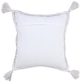 thumbnail image 4 of Laddha Home Designs Handwoven Textured Solid Cotton Throw Pillow Cover - 20" - Blue and White, 4 of 8