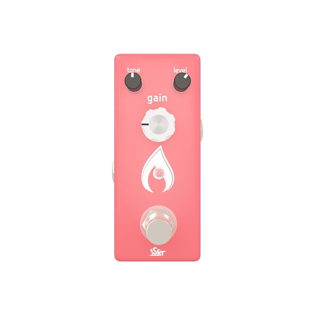Pedal de Efecto para Guitarra Eléctrica ISET Hot Distortion True Bypass