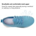 thumbnail image 4 of Zapatos WYGRQBN para mujer, para caminar, azul claro, talla 8.5, 4 of 7