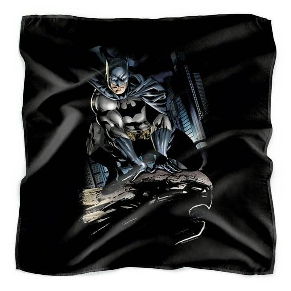 Batman Perched Bandana (21 in x 21 in)
