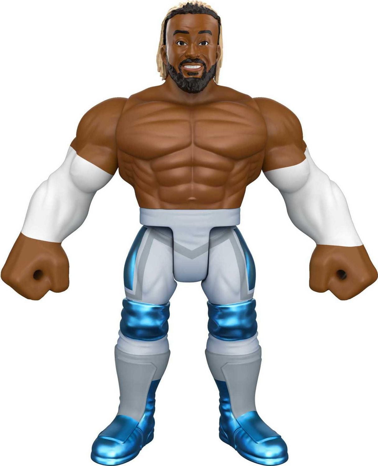 WWE – Bend 'N Bash – Figurine articulée – Kofi Kingston