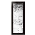 thumbnail image 2 of ArtToFrames 9" x 26" Colonial Onyx Picture Frame, 9x26 inch Black MDF Poster Frame (WOM-4386),  Pack, 2 of 8