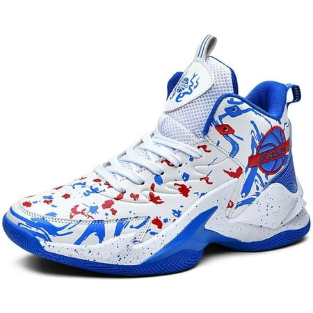 Unisex Basketball Shoes Breathable Non Slip Running Athletic Cushion Sports Fashion Sneakerss