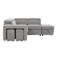 thumbnail image 3 of Pamina 105 in. Right Facing Sleeper Sectional, 3 of 6