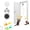 Beige, variant on Automatic Laser & Feather Bird Cat Toy, Interactive Play for Cats (Beige)