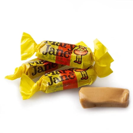 Grandys Candys Old Fashioned Mary Jane Wrapped Taffy Candy Bulk Sizes