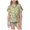 Army Green-C, variant on Girls Easter Pajamas Set Easter Egg Cartoon Printed Button Down Short Sleeve Pajamas Set Spring Clothes 6-7 Years