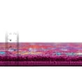 thumbnail image 6 of Rugs.com Calypso Collection Rug – 9' x 12' Fuchsia Medium Rug Perfect For Living Rooms, Large Dining Rooms, Open Floorplans, 6 of 9