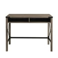 thumbnail image 4 of Urbanpro 42"Farmhouse Metal and Wood Desk in Gray Wash, 4 of 7